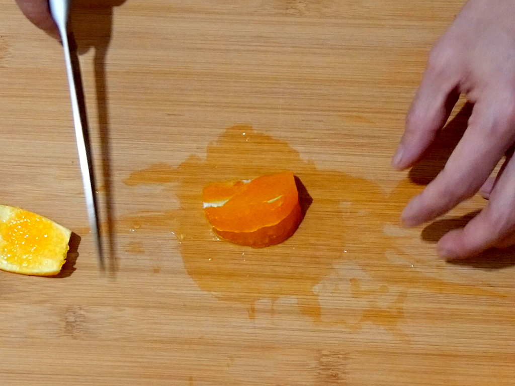 紅マドンナ、せとか、切り方