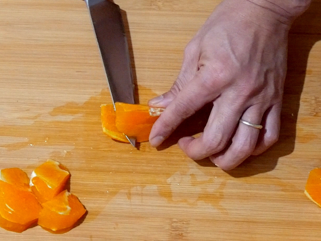 紅マドンナ、せとか、切り方