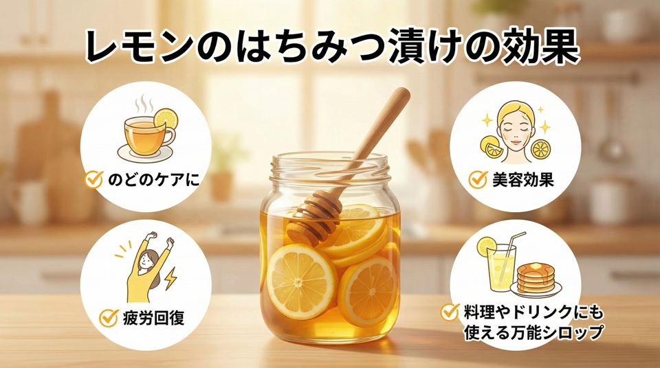 レモン蜂蜜の効果