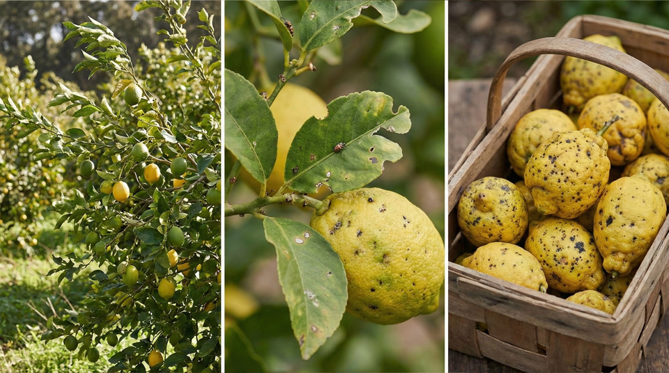 レモン国産、見た目が悪い