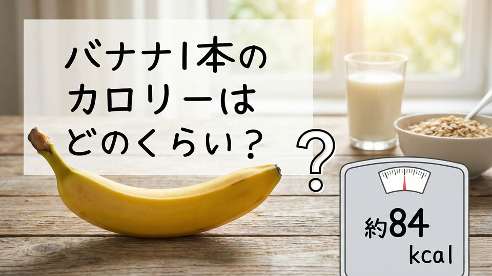 バナナ１本のカロリーは？