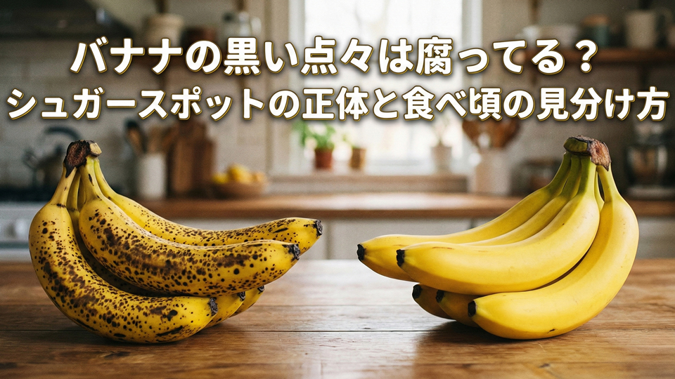 バナナのシュガースポット