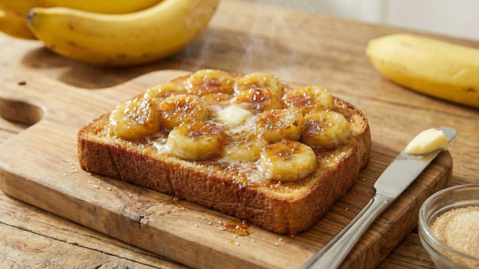 バナナトースト