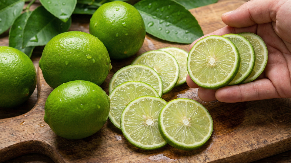 酸っぱいフルーツ グリーンレモン