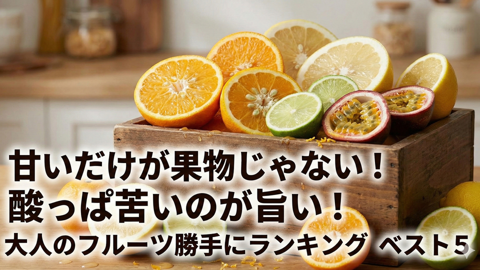 酸っぱいフルーツランキング