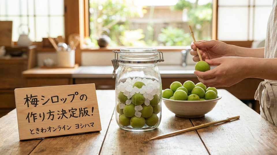 梅シロップ作り方