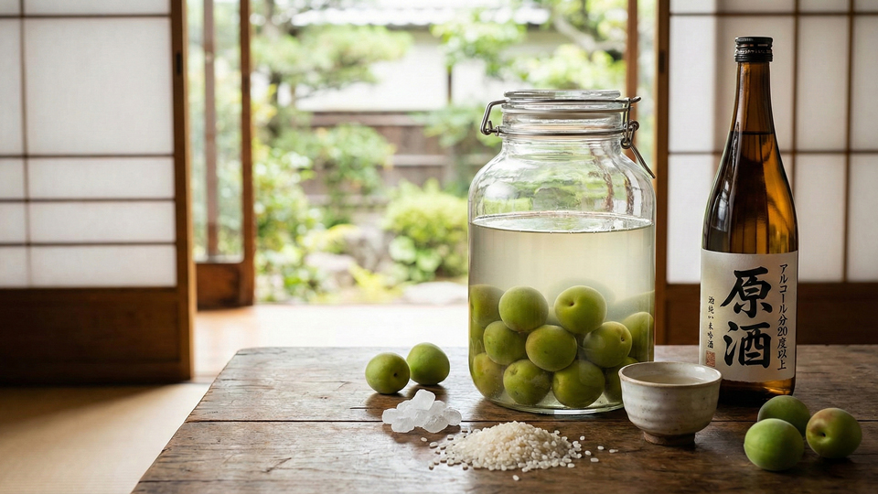 梅酒、日本酒