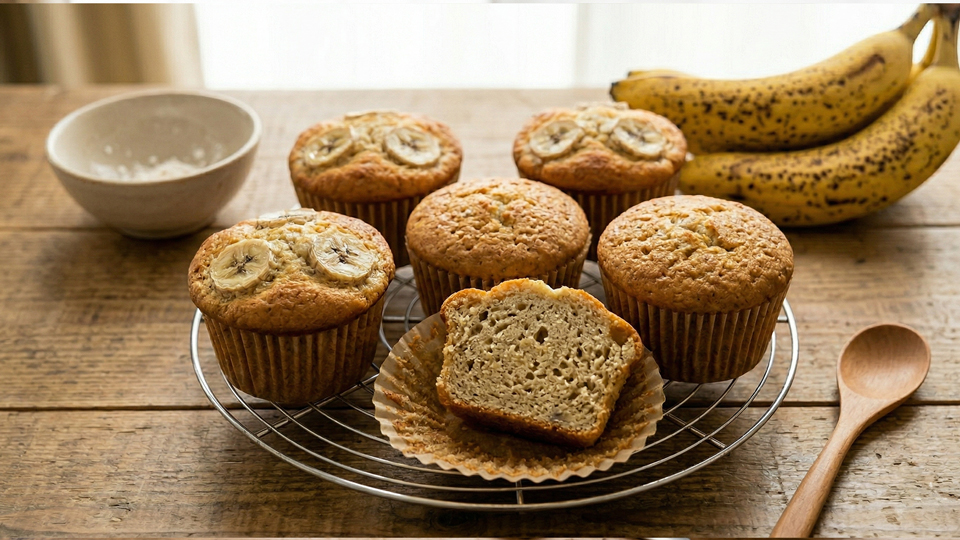 バナナマフィン