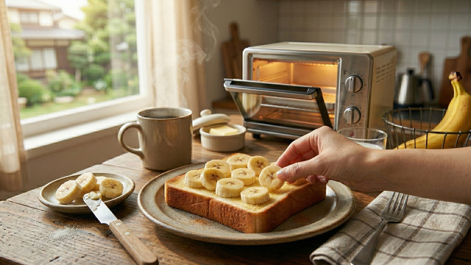 バナナトースト