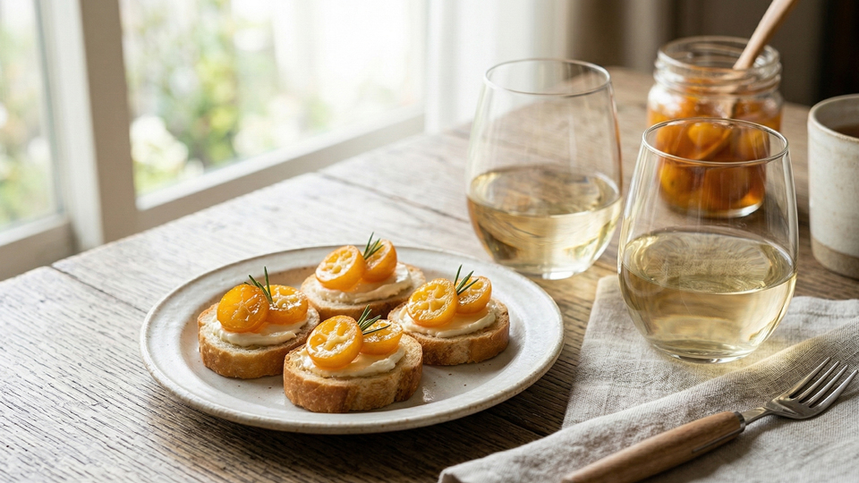 金柑クリームチーズ