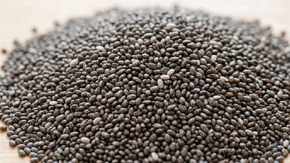 バナナスムージー、チアシード