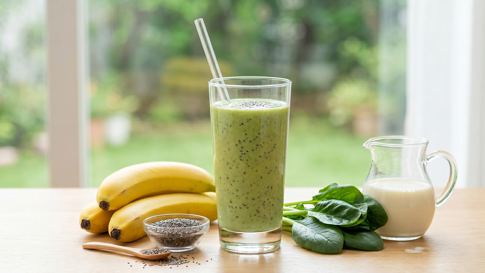 バナナスムージー、組み合わせ
