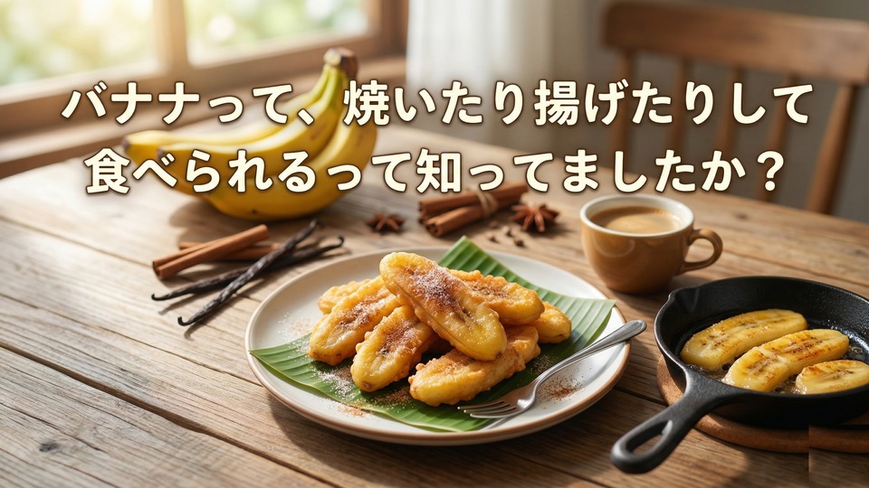 焼きバナナ
