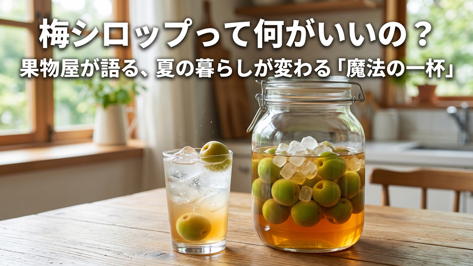 梅シロップ