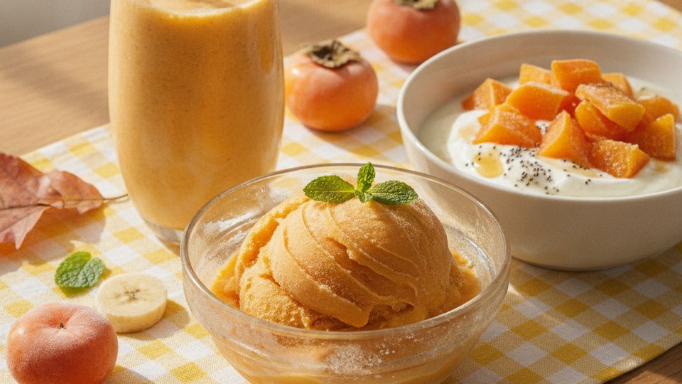 柿 冷凍 食べ方