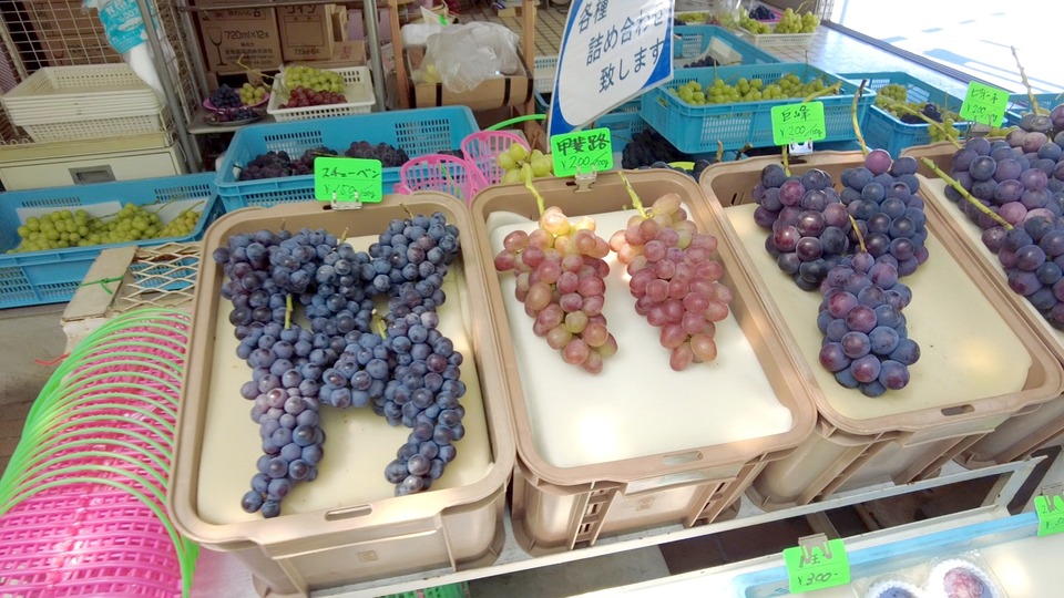 勝沼のぶどう直売所 富士の輝